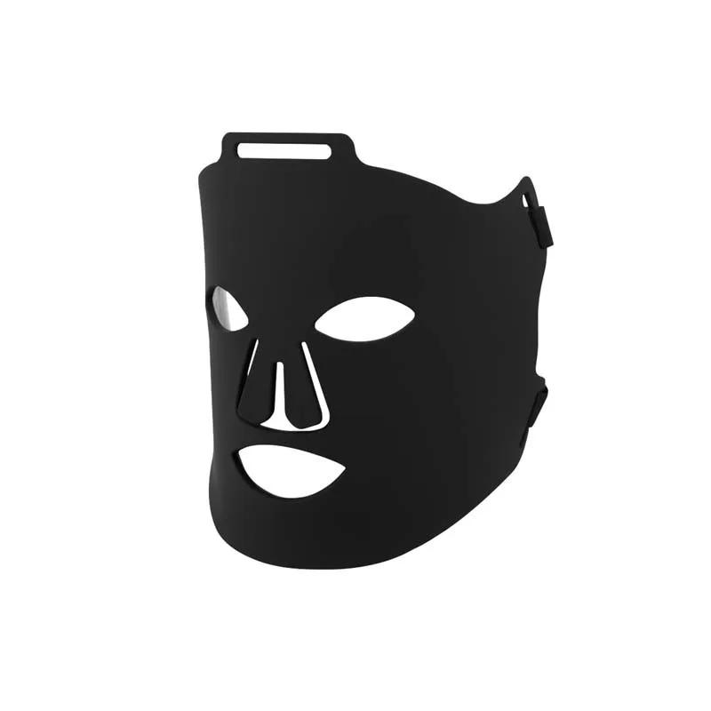 Yoghi - Lune De Soie Black - Masque Facial Led - 4 Longueurs D'onde - Télécommande
