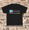 Nieuw T-shirt PPG Verfkleur Logo Heren039s T-shirt Amerikaanse Maat S5XL T-shirt Unisex T-shirt