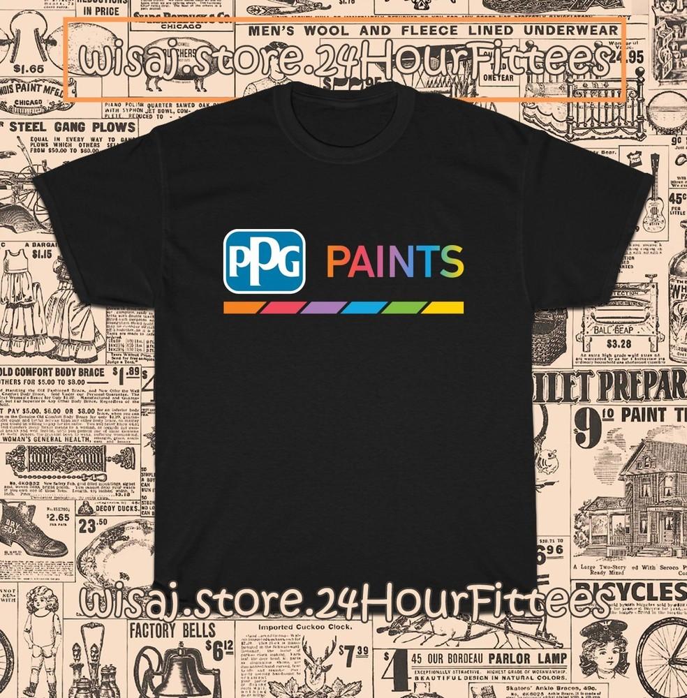 

New Tee Shirt PPG Paint Color Logo Men039s TShirt American Size S5XL TShirt Unisex T-Shirt 5XL різнокольоровий