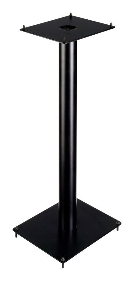 AQ S19/80 - Speaker Stand / Solid Metal Speaker Stand / 80 Cm Black, Acoustique Quality