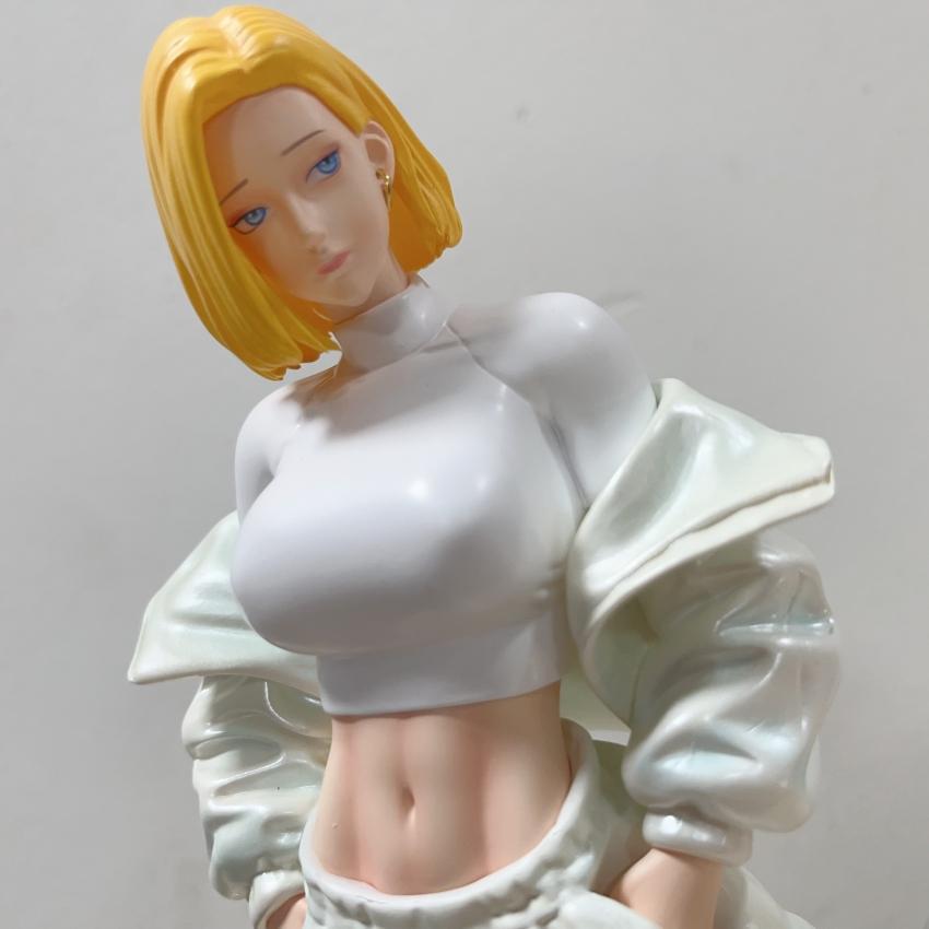 27CM Dragon Ball Z Figures Android 18 Girl 1/6 Figure PVC Action Anime Model Statue Adult Collectible Doll Toys Gifts