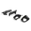 Side Mirror Replace Covers 51168746847, 51168746848 Black ABS Material Non Interference Folding Function