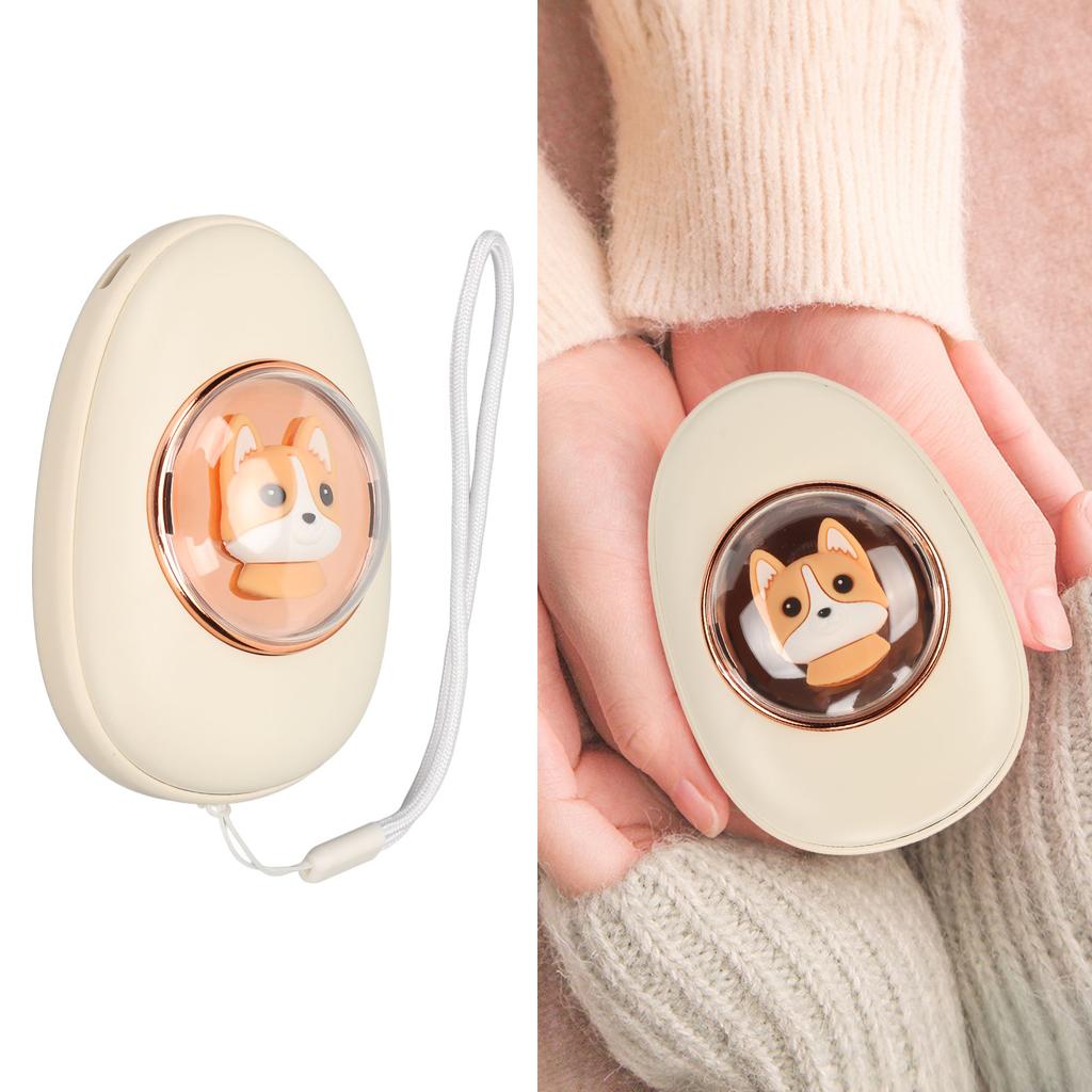 2 in 1 Electric Hand Warmer Power Bank USB Charging   Portable Capsule Electric Hand Warmer for Winter