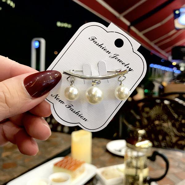 

Брошь с жемчужным бантом, антибликовая брошь, корсажные аксессуары для одежды, шарфы, пряжки и булавки.