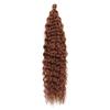 Heat Resistant Fiber Deep Wave Wig Ombre Marly Hair Synthetic Crochet Hair Kinky Curly Hair