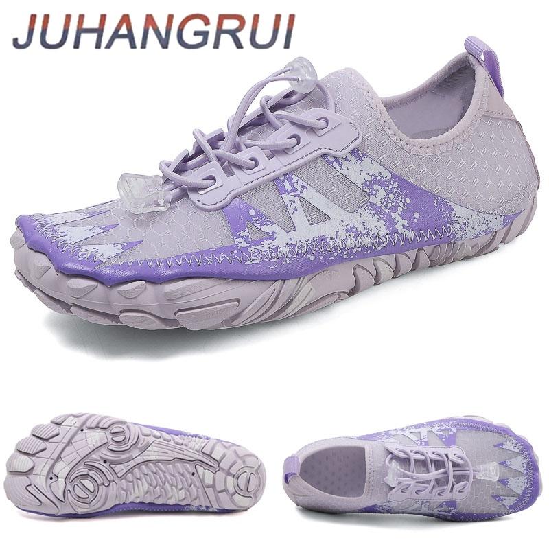 Men Aqua Shoes Breathable Sport Shoe Quick Dry River Sea Shoes Wading Water Shoe for Women Barefoot Beach Shoe Sneaker Anti-slip