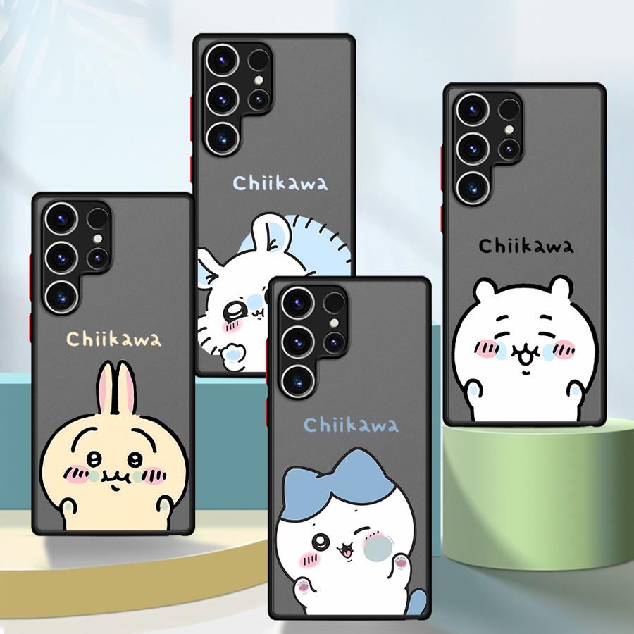 Cute Chiikawas Phone Case for Samsung Galaxy Note 10 20 Ultra S10 S9 S8 Plus S10 Lite Soft Edge