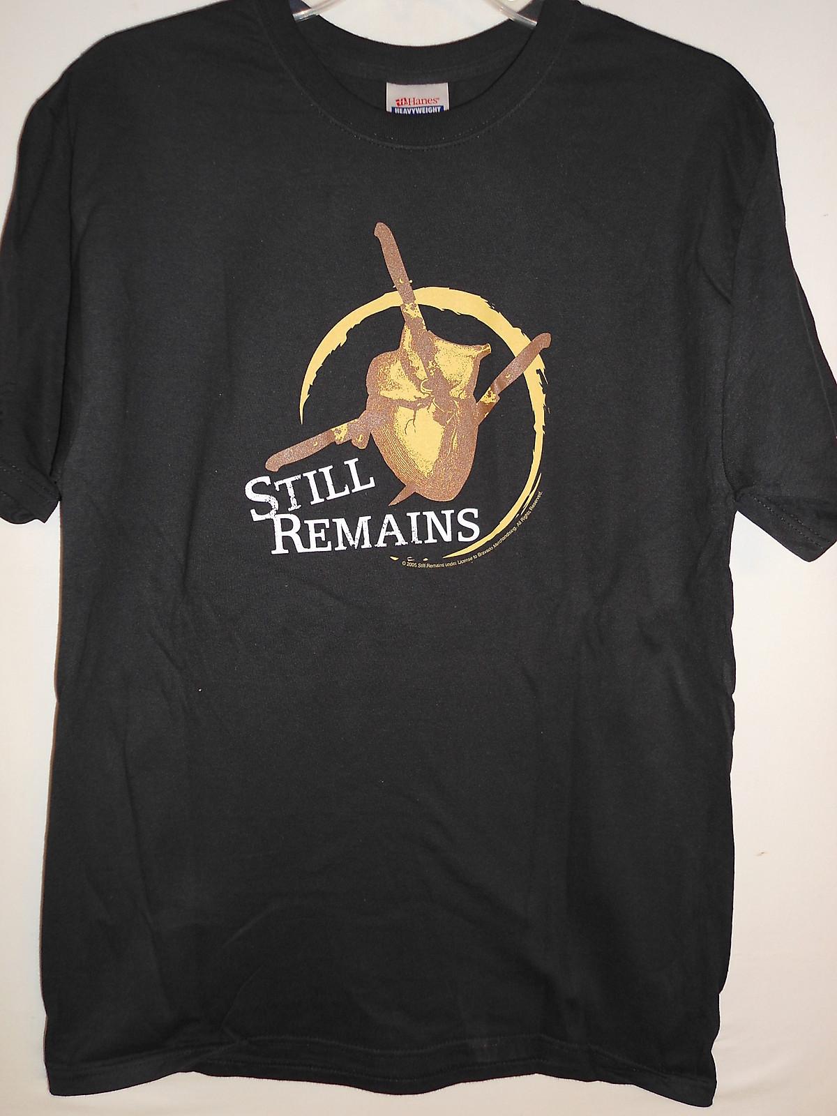 STILL REMAINS OFFICIAL OLD STOCK MERCH 2005 BAND CONCERT MUSIC T- MEDIUM Unisex T-Shirt XXXXL