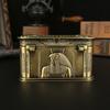 Neue High-End Kreative Europäische Schmuckschatulle Metall Ägyptischer Pharao Rechteckige Desktop Schmuckaufbewahrungsbox