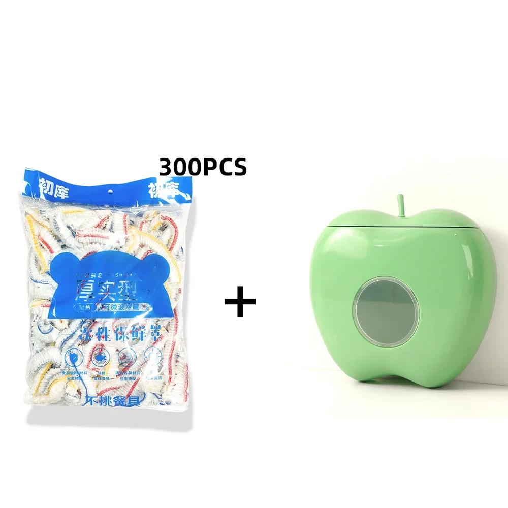 1800pcs Colorful Saran Wrap Disposable Food Cover Food Grade Fruit Fresh-keeping Plastic Bag Kitchen Accessories
