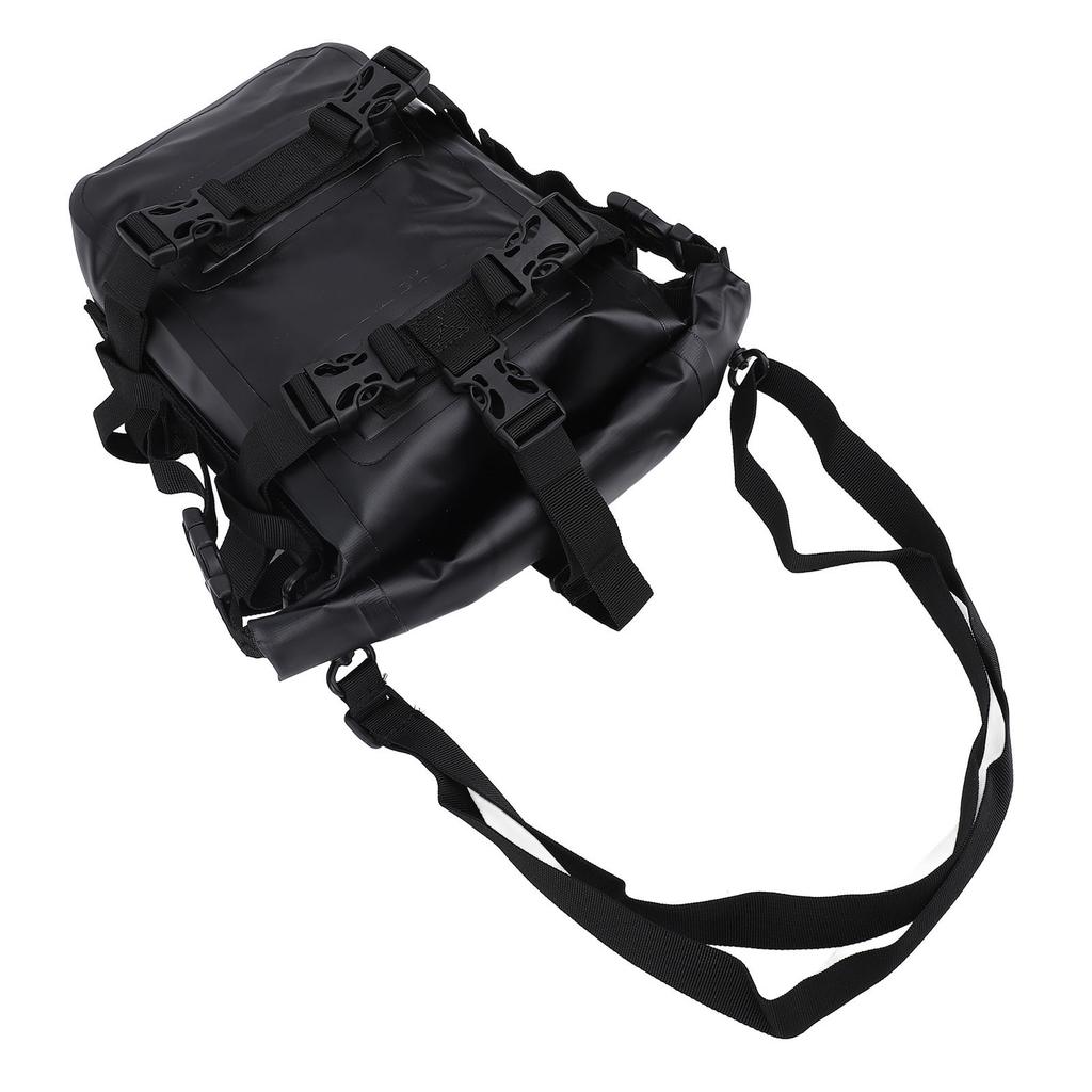 Motorcycle Bumper Bag Water Resistant Large Capacity Anti Slip PVC Side Frame Crash Bar Riding Bag