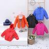 Kinder 4-12 Jahre Daunen-Baumwolljacke Kleidung für Jungen Mädchen Baumwollwattierte Kleidung Kinder Fleece Kapuzenjacken