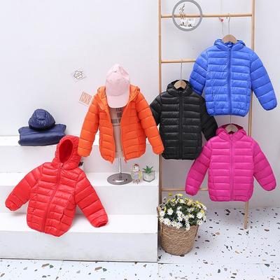 Bambini 4-12 Anni Giacca Imbottita in Piuma e Cotone Vestiti per Bambini e Bambine Vestiti Imbottiti in Cotone Cappotti con Cappuccio in Pile per Bambini