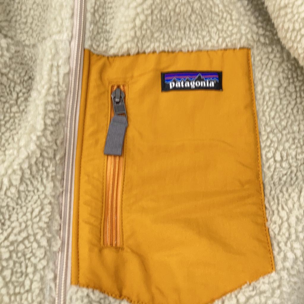 Patagonia Ivory X Yellow Fleece Classic Retro-X Jacket Jacket S beigeUsed