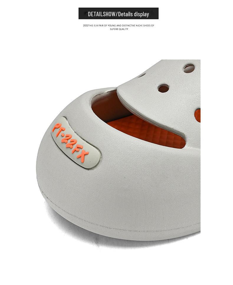Unisex Summer Garden EVA Hole Shoes: Casual Outdoor Sandals & Trendy Beach Baotou Slippers