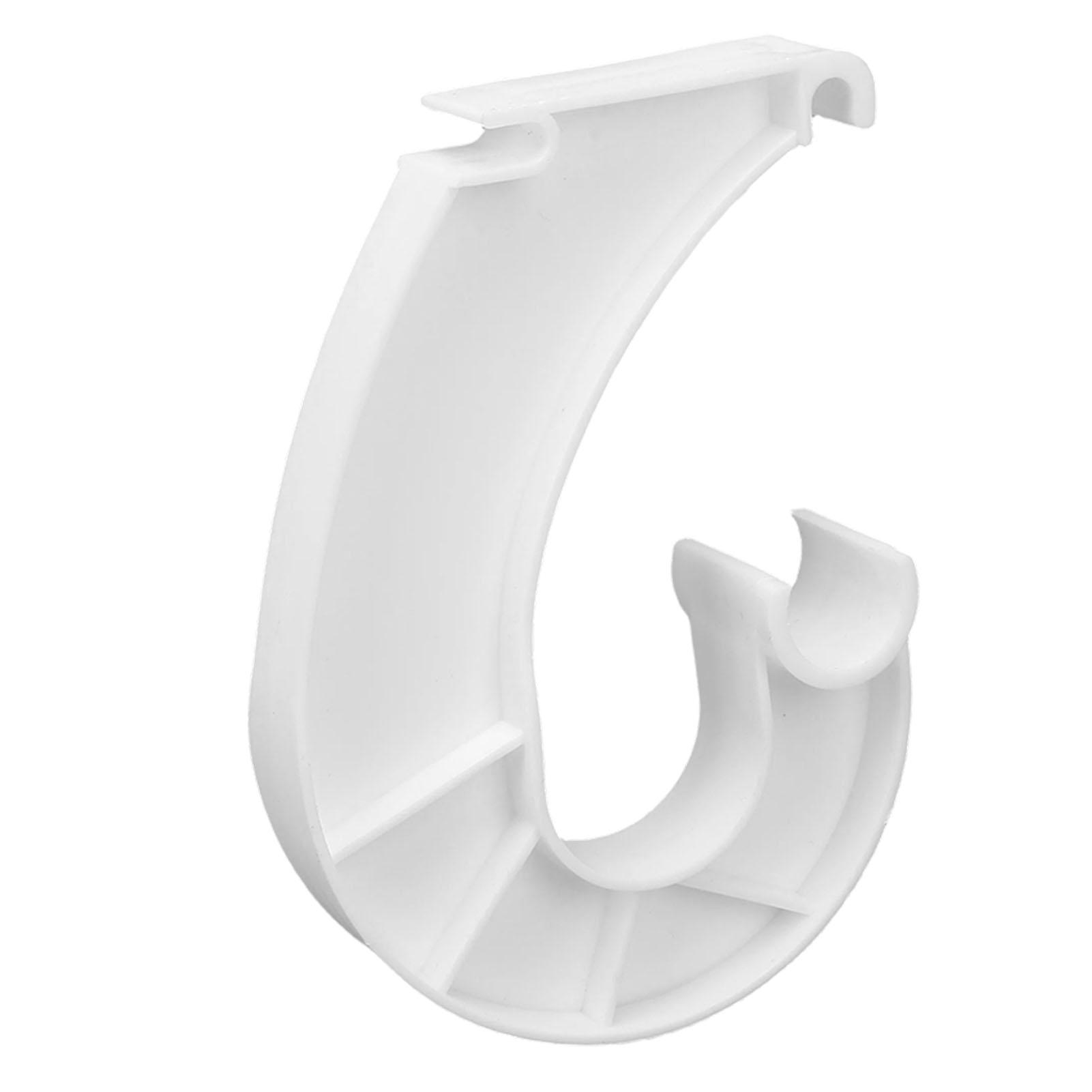 

Hanging Closet Rod Support Lightweight 3 4 Closet Shelf J Shaped Closets Rod Bracket for Curtain