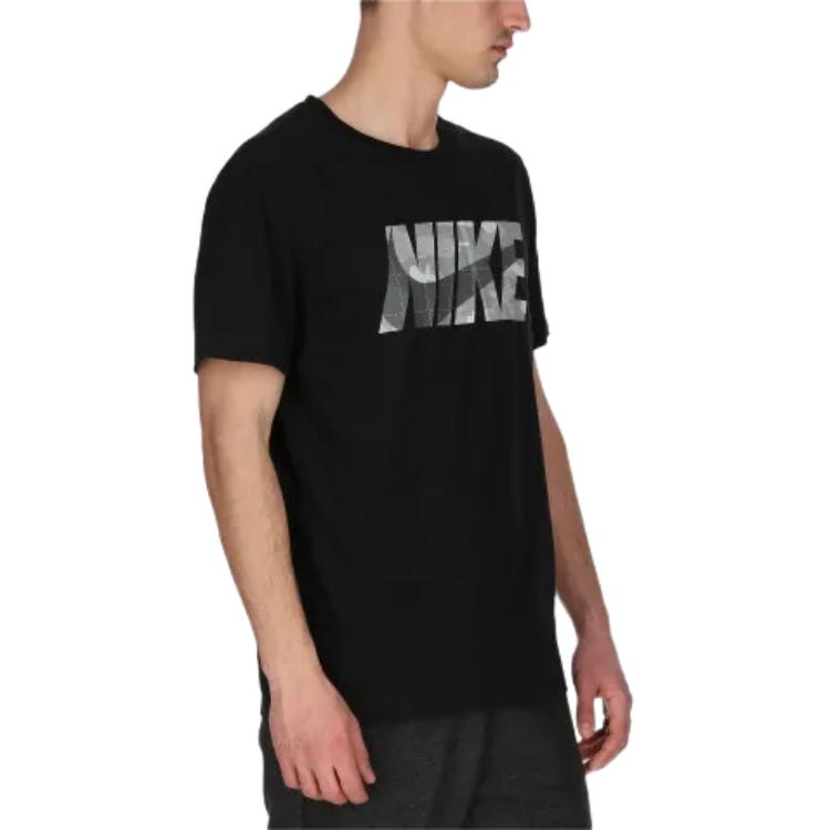 New Nike T Shirts Men's Black DM5669-010