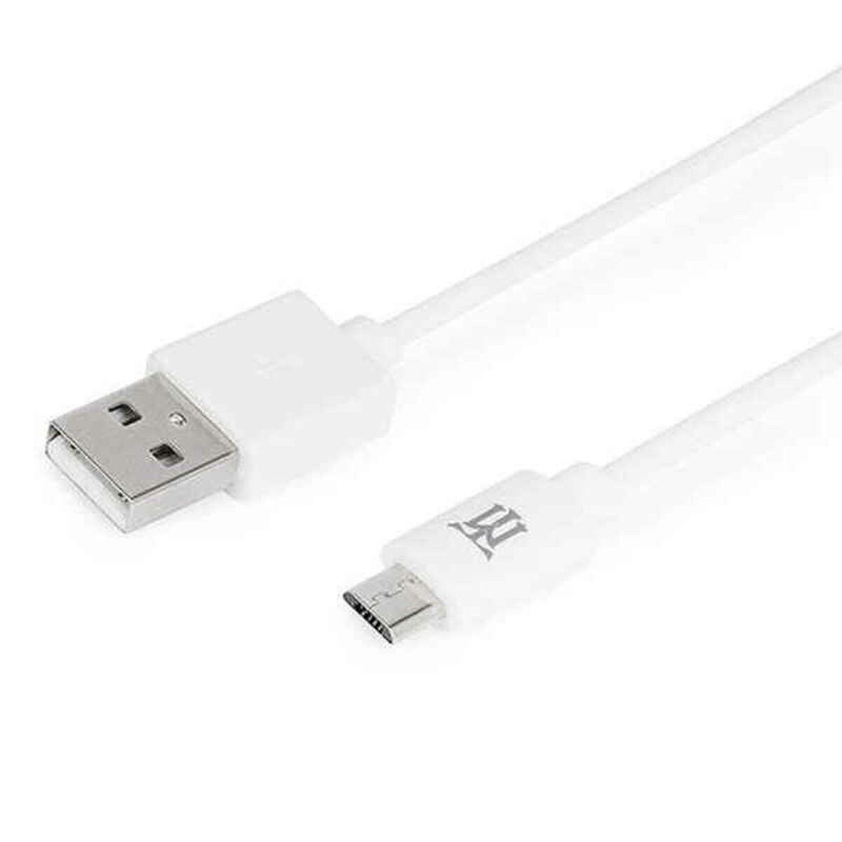 

Кабель Maillon Technologie USB — micro USB, 1 м, белый (1 м)