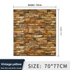3D Tile Brick Wall Sticker Self-adhesive Waterproof Foam Wallpaper 10 Pcs 35x30cm