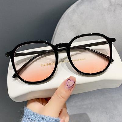 Atmosphere Anti-Blue Light Blush Glasses Trend Tr Large Frame Can Be Matched With Degree Glasses Frame 2033