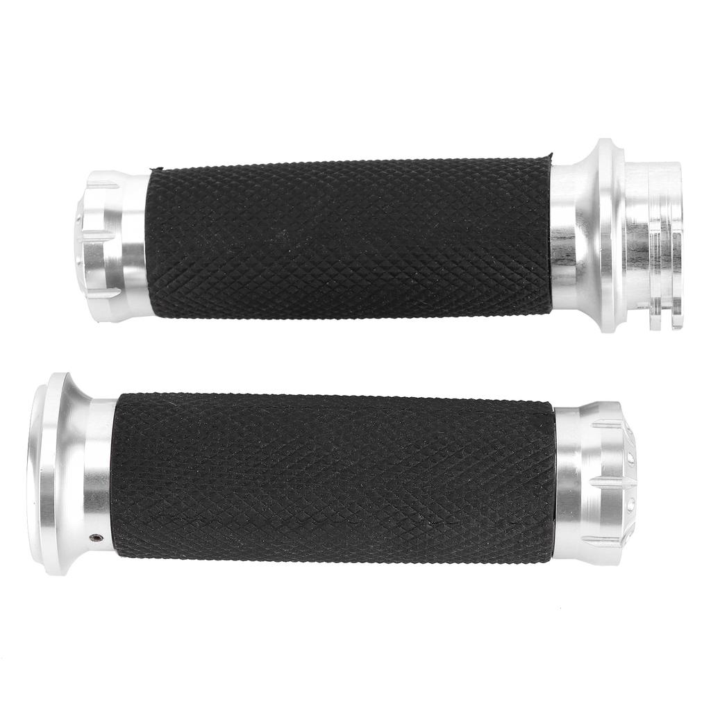 Motorcycle Grips Aluminum Alloy Rubber Handle Accessory Fit for VRSC XL XR 96‑13