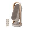 Three Up Ceramic Automatic Energy Saving Fan WOOD Remote Control Greige Heater, Swing, Sensor, Swing, 1200W, Function, STYLE, Included, CH-AZ0616GG