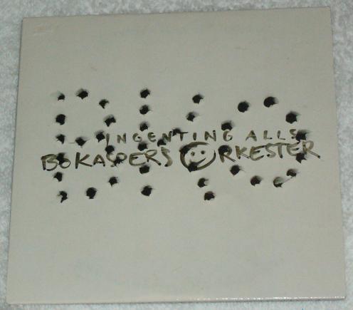 

CD BO KASPERS ORKESTER - Ingenting Alls COL6611821 Columbia 1995 Sweden Jazz Used