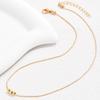 Stainless Steel Necklaces New Trend Gold Color Metal Charms Pendants Chains Fashion Necklace For Women