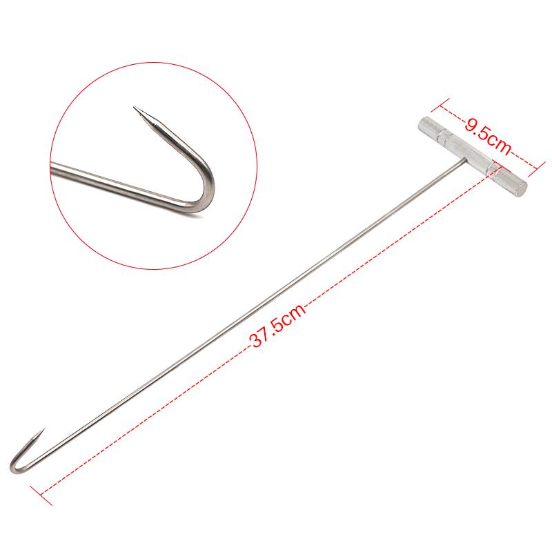 Livestock Pig Goat Cow Veterinary Midwifery Set Stainless Steel Midwifery Rope Forcep Hook Sow Production Auxiliary Tools