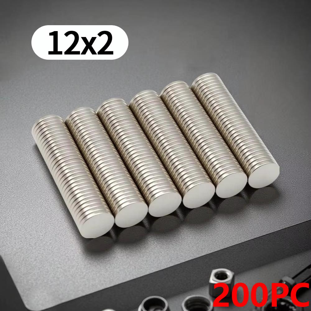 12X2MM imans Round Refrigerator magnets for Office Whiteboard Suitable Tools Home Workplace, Etc 12*2