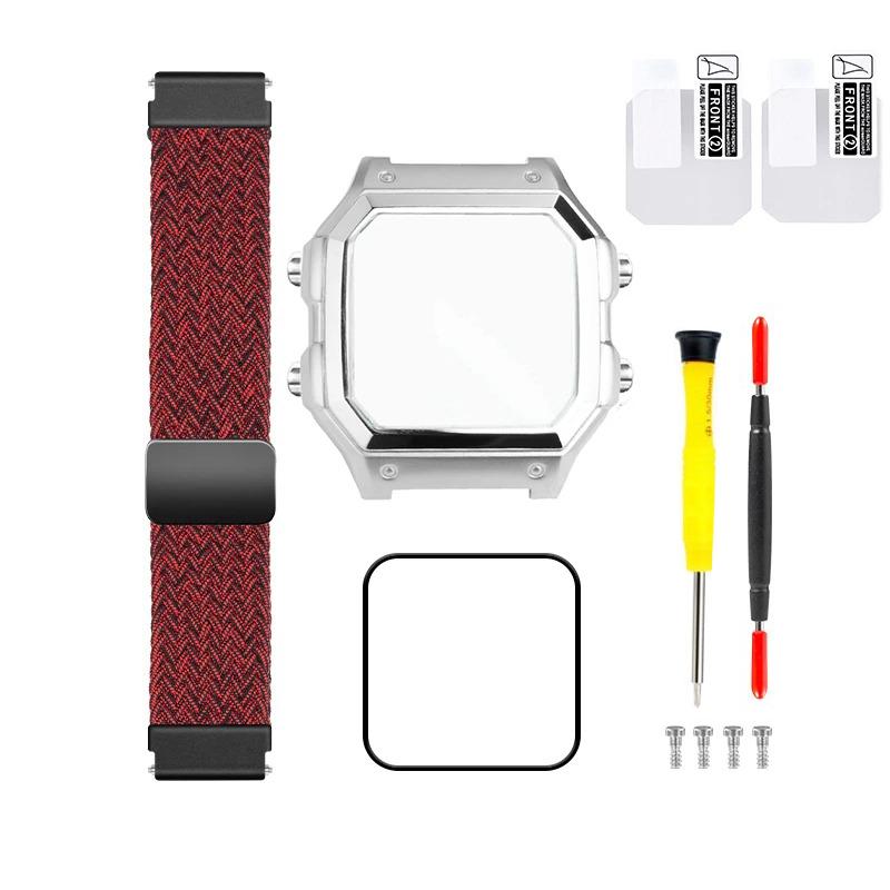 Pro Casio 3299 AE-1200 AE-1200WH AE1300 Modifikované pouzdro hodinek z nerezové oceli 304 AE1200 Celokovové pouzdro Ocelový řemínek