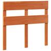 Vidaxl Rama Łóżka Bez Materaca, Woskowy Brąz, 75X190 Cm, Sosnowa