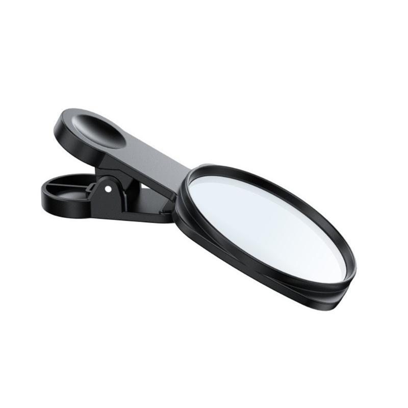 Clip On Shot Mirror for Phone Rear Camera Reflective Back Shot Tool For Selfe Live Streaming
