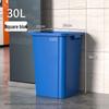 Large Square Commercial Trash Can