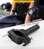 New Black CNC Aluminum Alloy Motorcycle Bike Front Fork Mount Bracket Lamp Clamp X1
