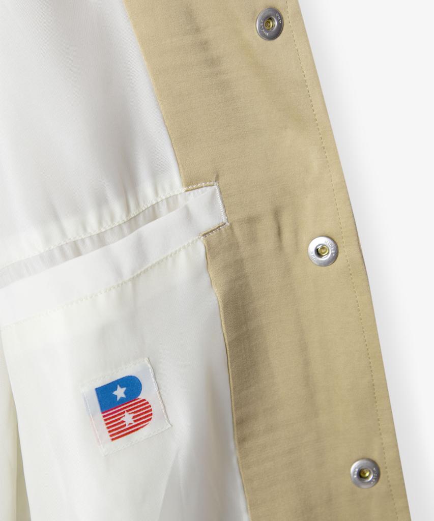 Birthdaysuit Satin Stadium Jacket (Beige)