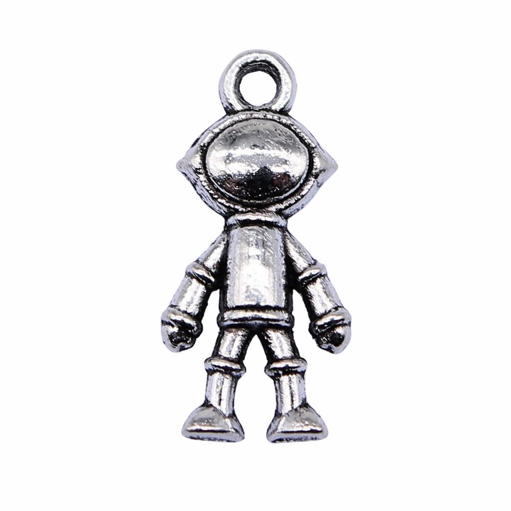 Robot Charms Multi Color Rainbows Pendants For Galaxies Fan Jewelry Making