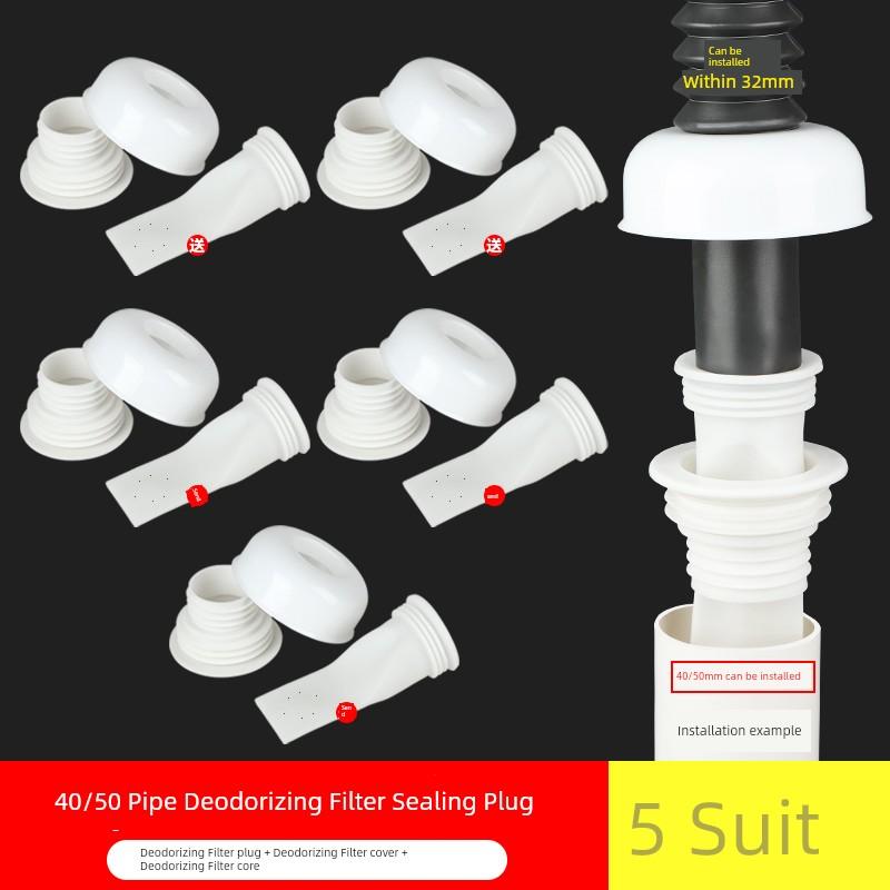 Anti-Odor Silicone Core for Floor Drain and Sewer, Universal Anti-Odor and Anti-Insect Sealing Plug for Water Pipes
