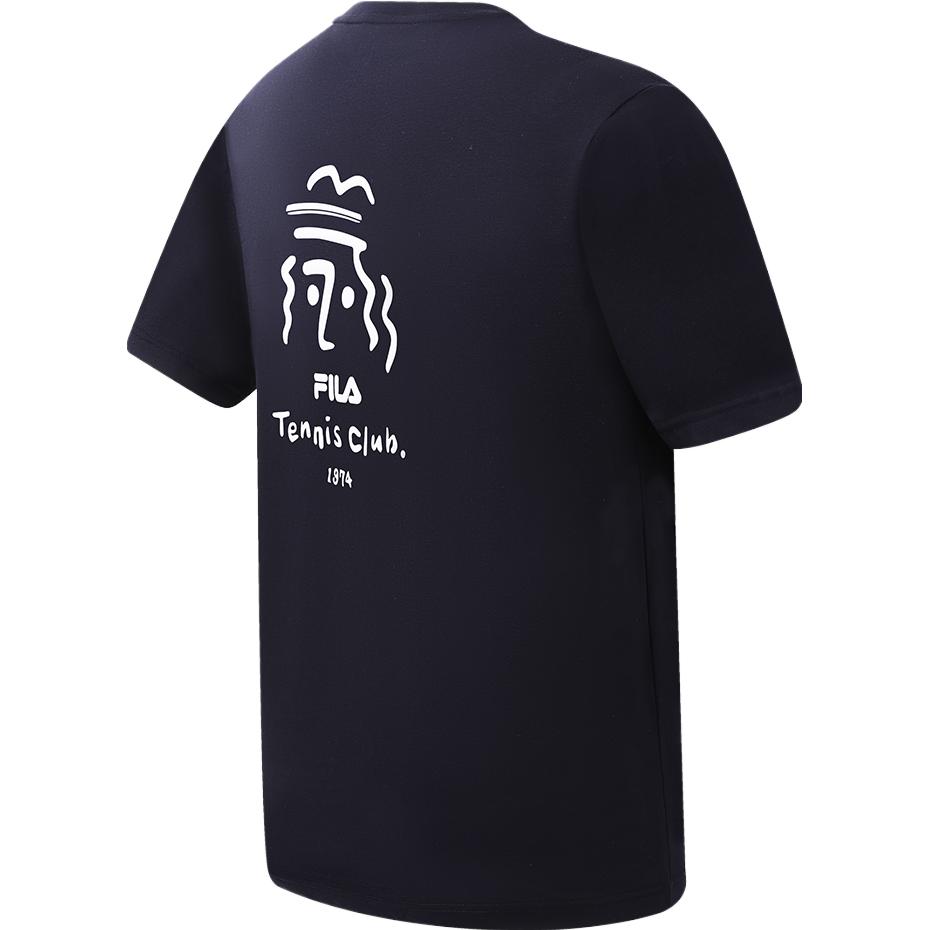 New FILA T Shirts Men's Legend Blue A11M323117FNV