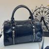 Francouzská Crossbody taška přes rameno Všestranná dámská polštářová taška Boston Velká kapacita Taška s hroty z vrbového proutí