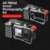 Metal Action Camera Rabbit Cage Magnetic Protective Sleeve for DJI ACTION 4/3/5PRO Accessories