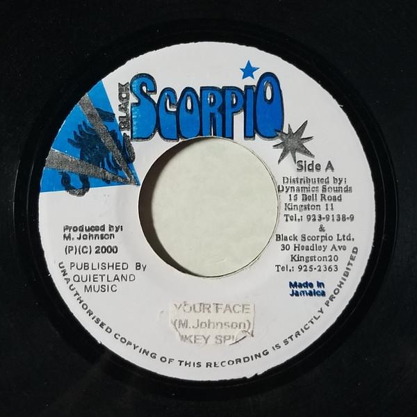 

7inch Record MIKEY SPICE Your Face NONE 2000 Jamaica Reggae Ska Dub Used