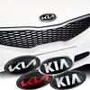 1 Stück 3D ABS KN Logo Auto Motorhaube Heckklappe Emblem Abzeichen Aufkleber für Sportage Picanto Optima Forte Rio Stinger K5 Stonic