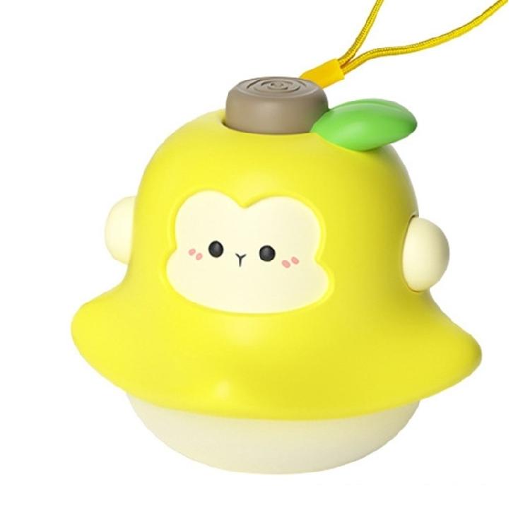 Children Educational Gyro Spinner Top Toy Fruit Theme Rotating Gyro with Launching Travel Friendly Interactive Party Toy