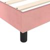 Vidaxl Continental Bed with Mattress, Pink, Velvet, 200X200 Cm