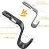 4 Pack Car Back Seat Headrest Hook Hanger for Purse Grocery Bag Handbag Hat