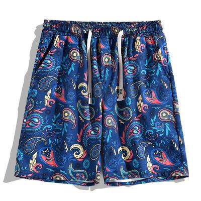 Summer Casual Shorts Men Vintage Clothes Plus Size Elastic Waist Summer Shorts