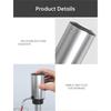 Stainless Steel Wine Dispenser for Convenient and Precise Pouring Rechargeable Wine Aerator Automatic Wine Pourer