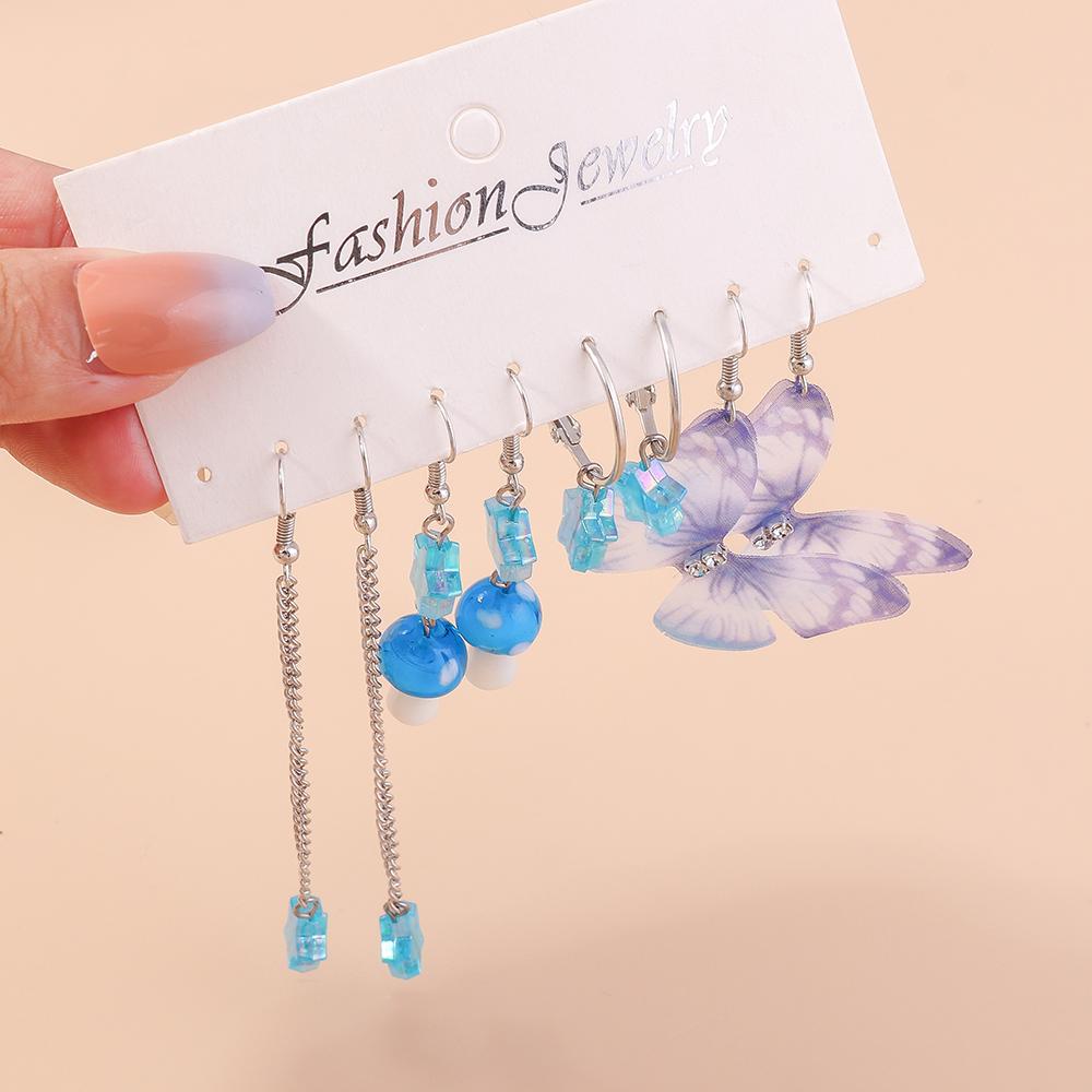 Cute Resin 3D Simulation Duck Drop Earrings for Women Girls Dice Cloud Dangle Earrings Kid's Jewelry Gift