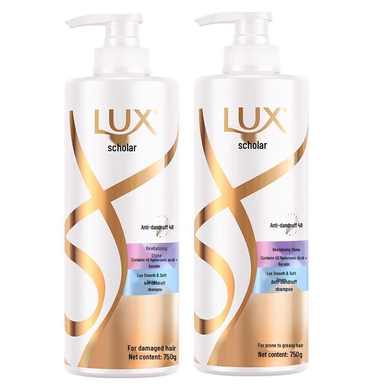 LUX Hydrating Nourishing Anti-Dandruff Shampoo Twin Pack